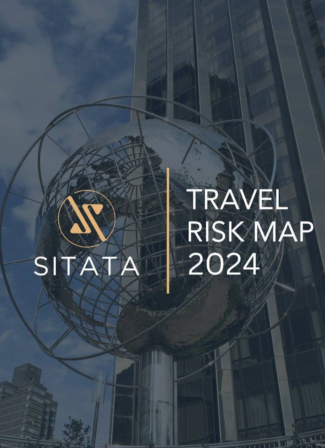 Travel Risk Map 2024 Sitata