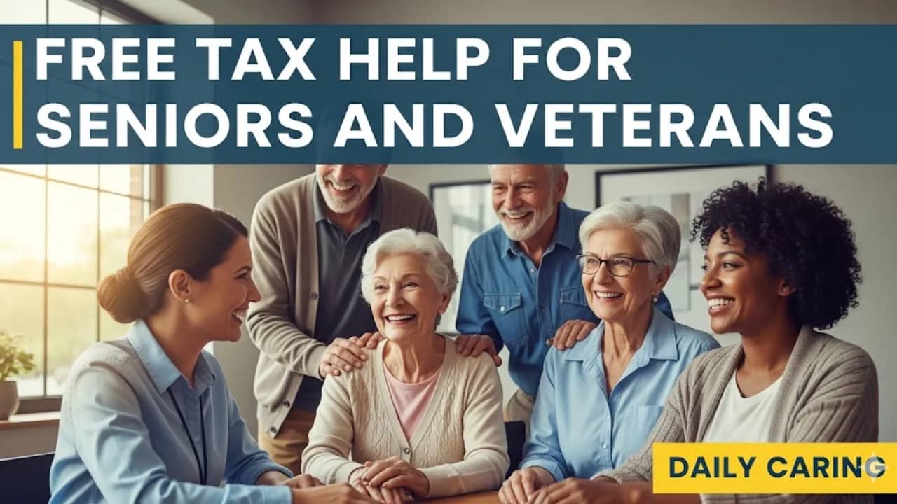 Free tax help is available for seniors and veterans. 