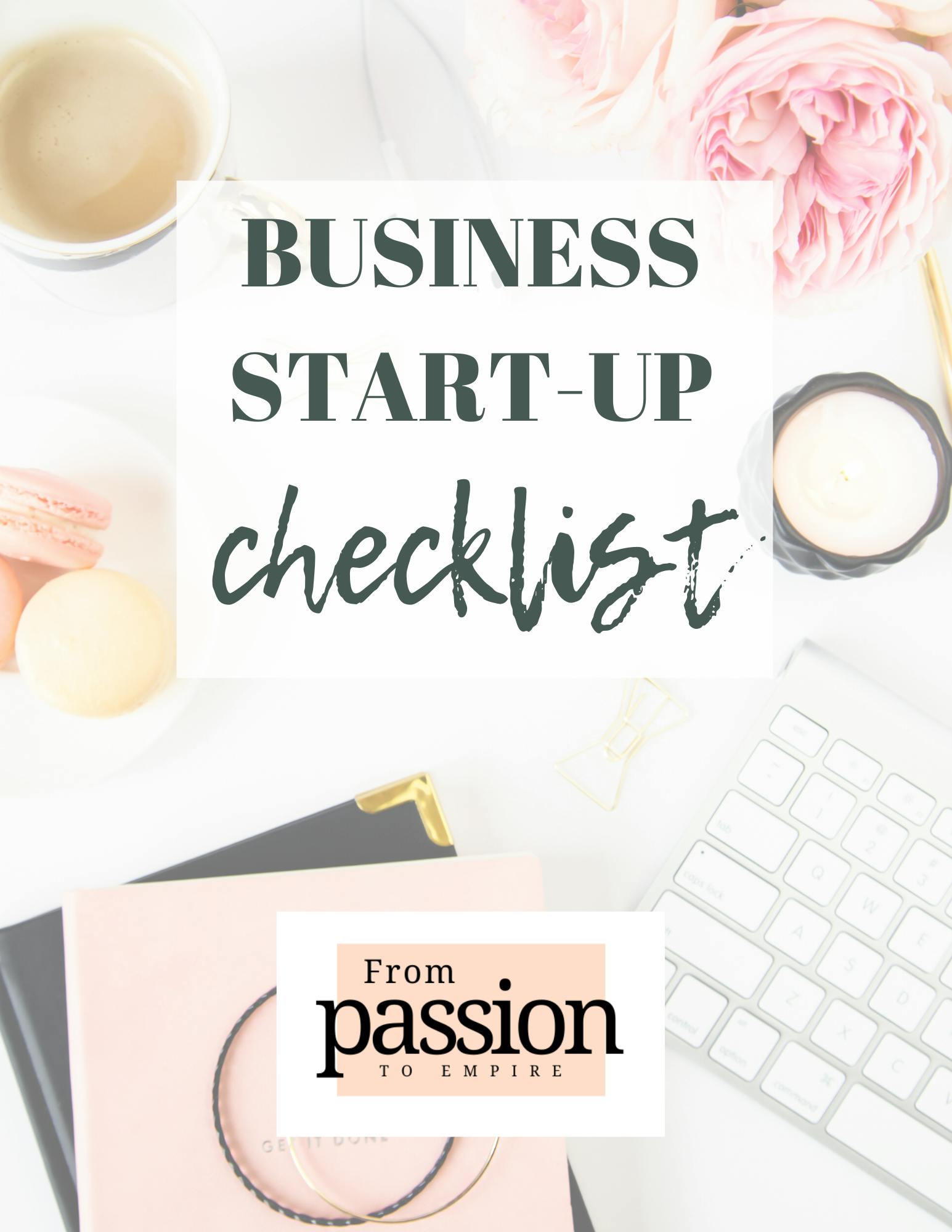 YOU READY FOR THE BUSINESS START-UP CHECKLIST?