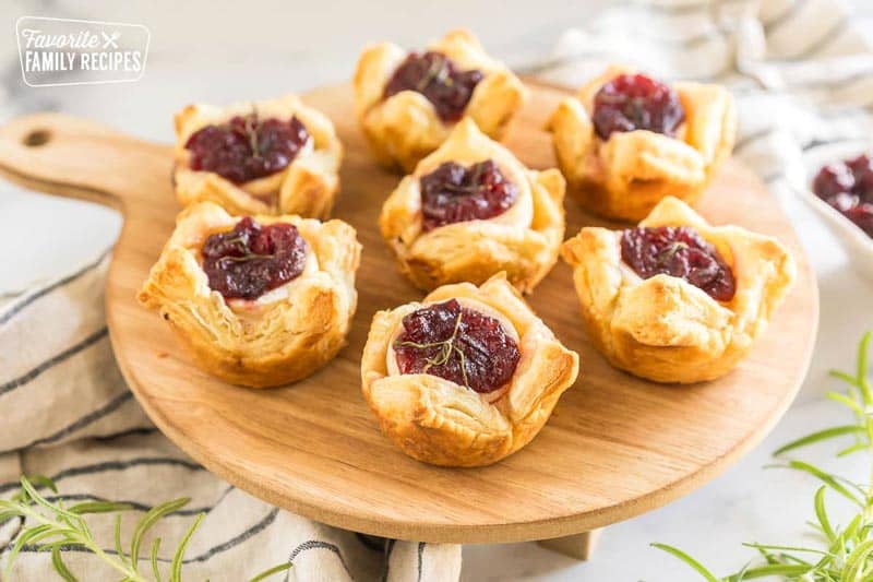 Cranberry Brie Bites