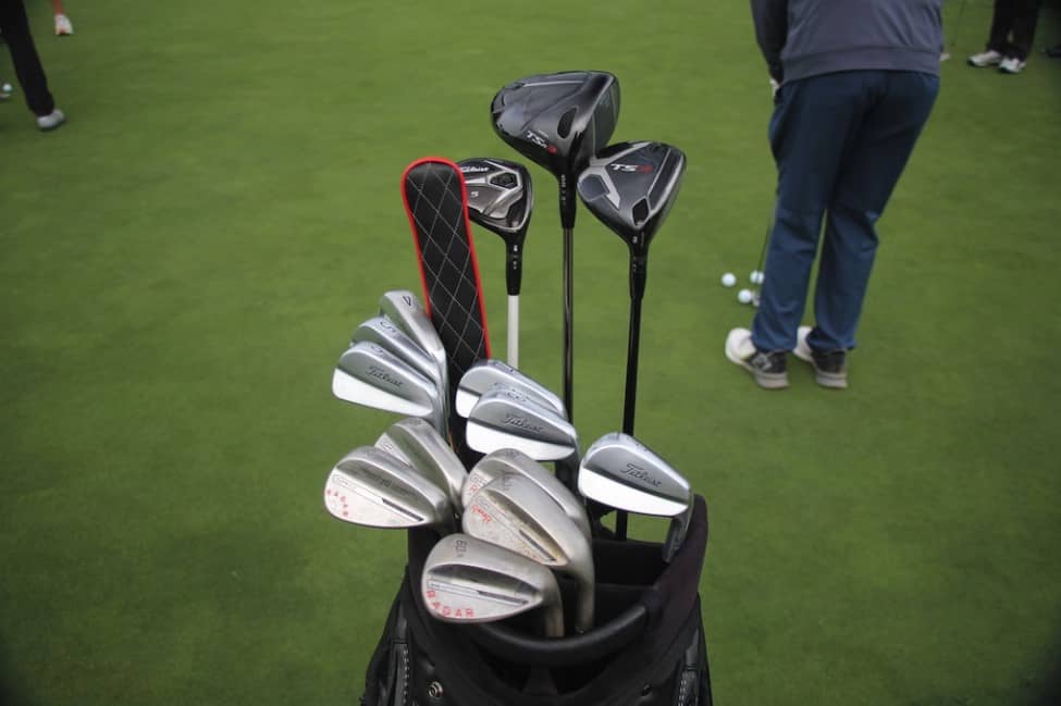 Justin Thomas' mixed iron set