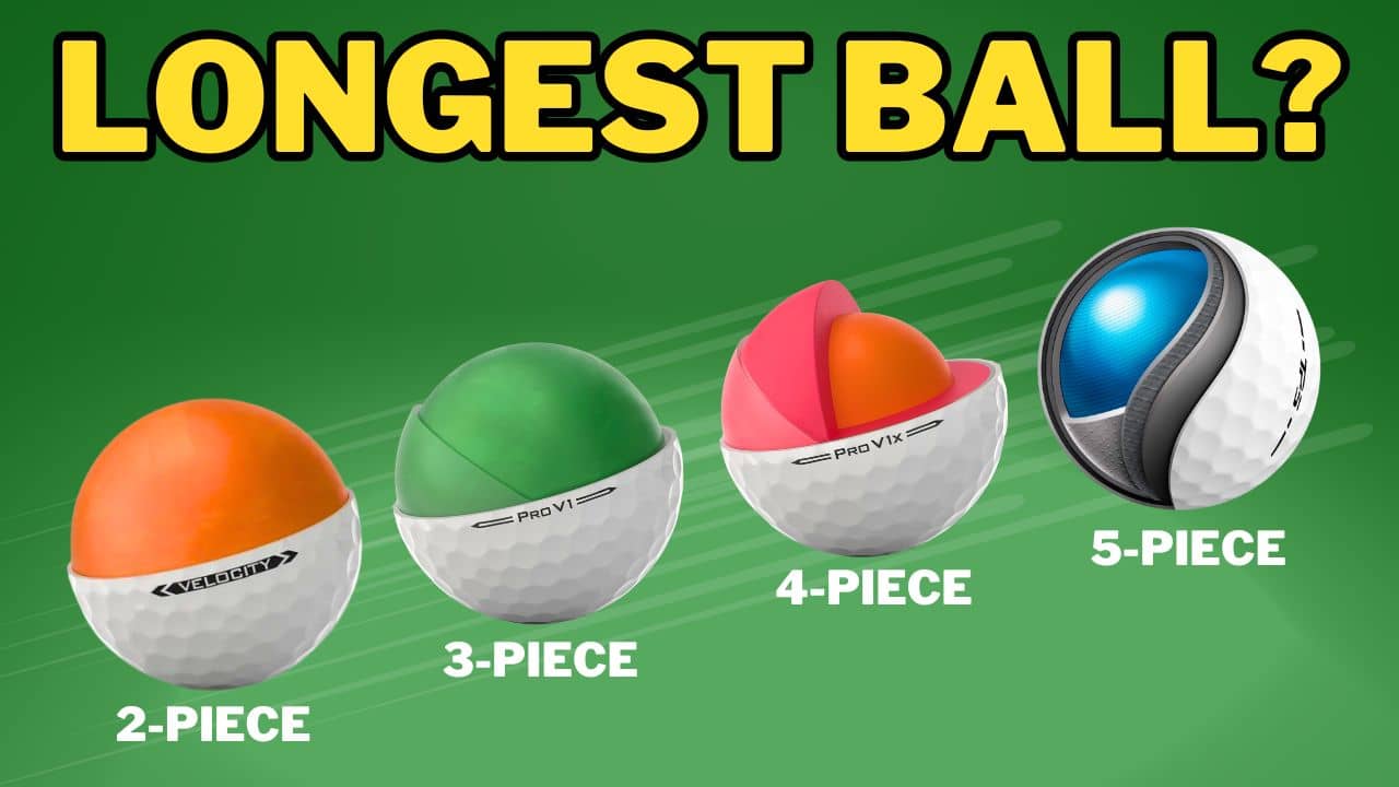 2-Piece vs 3-Piece vs 4-Piece vs 5-Piece Golf Balls