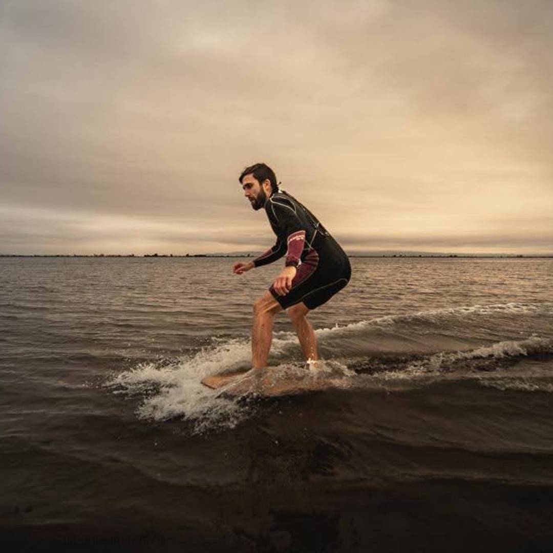 skimboarding