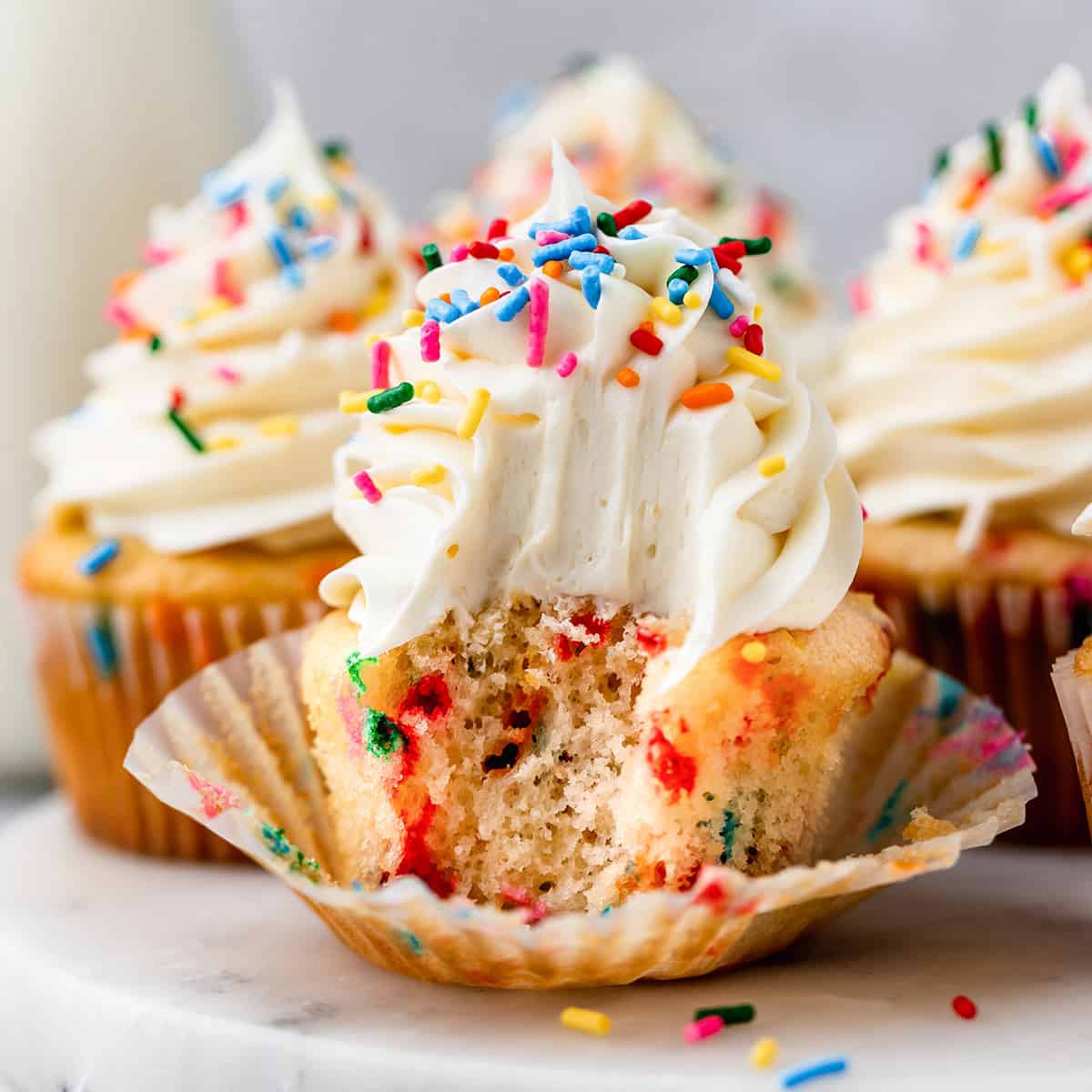 funfetti cupcakes