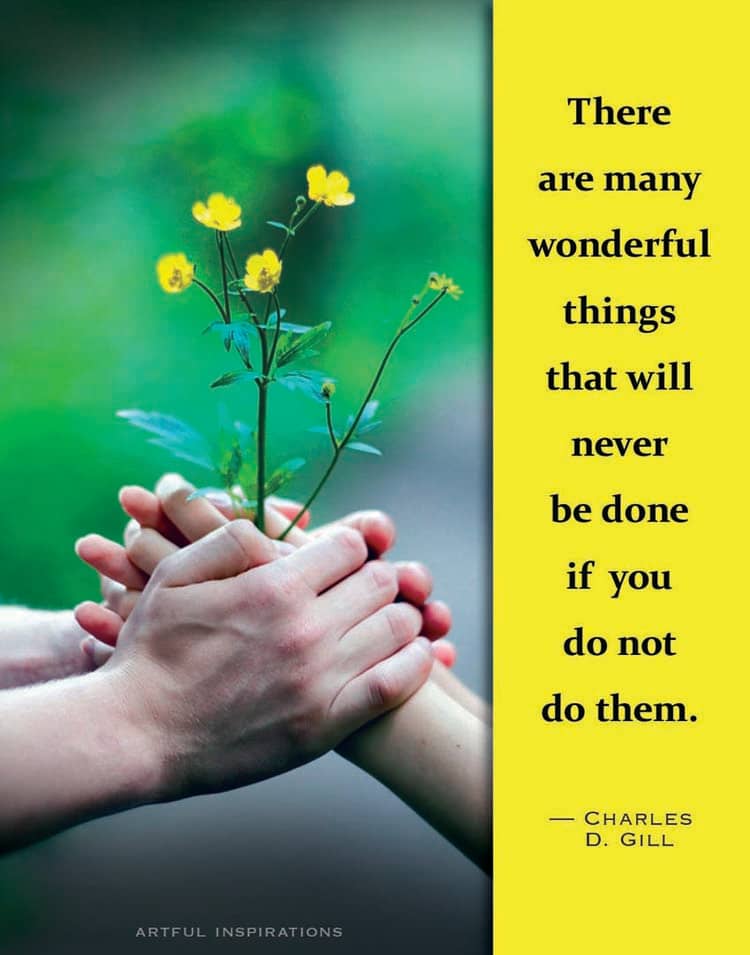 Wonderful Things Sign Up Page