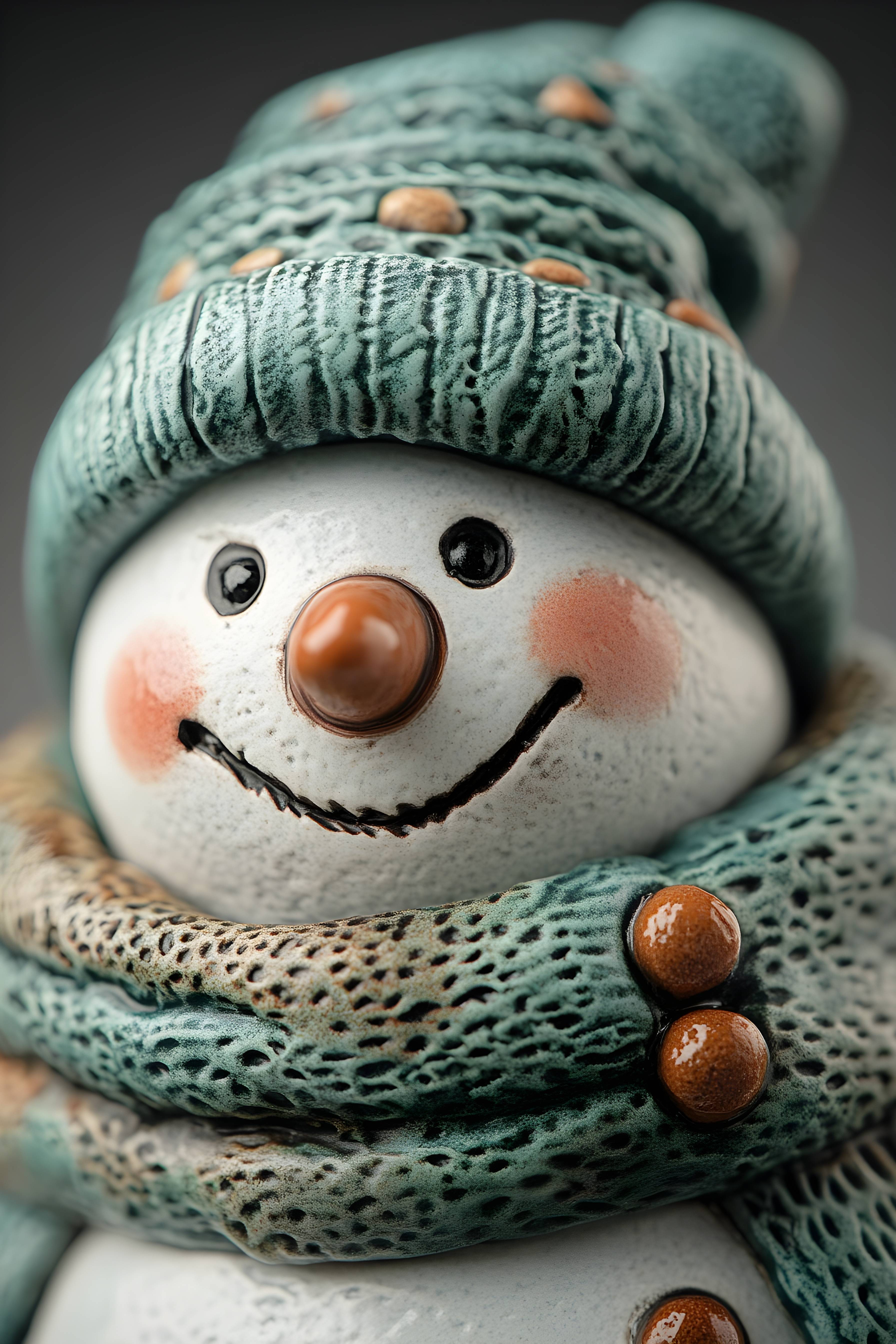 ☃️ Enjoy These Festive Snowmen Digital Images Inspired By Famous Artists