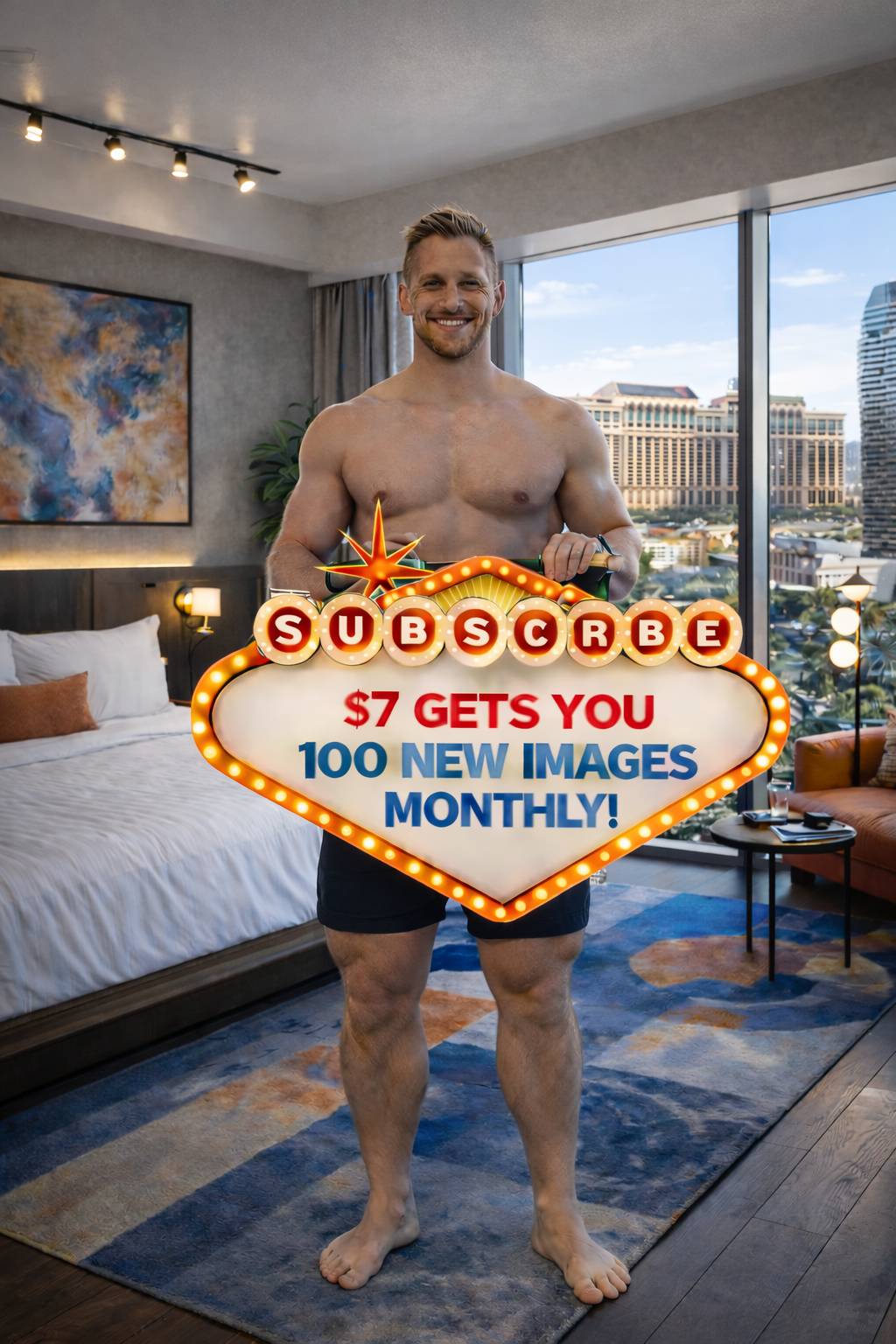 100 New AI-Generated Image Prompts Delivered Monthly