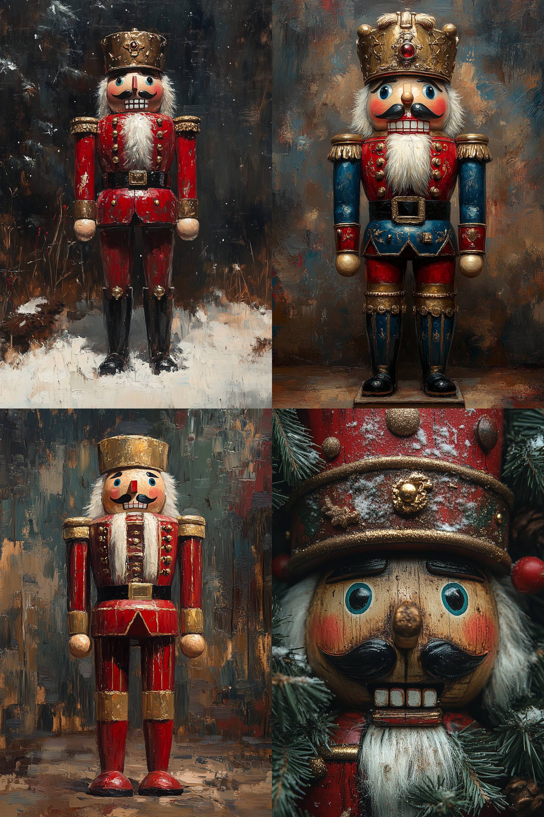224 Beautiful Christmas Nutcracker Digital Images