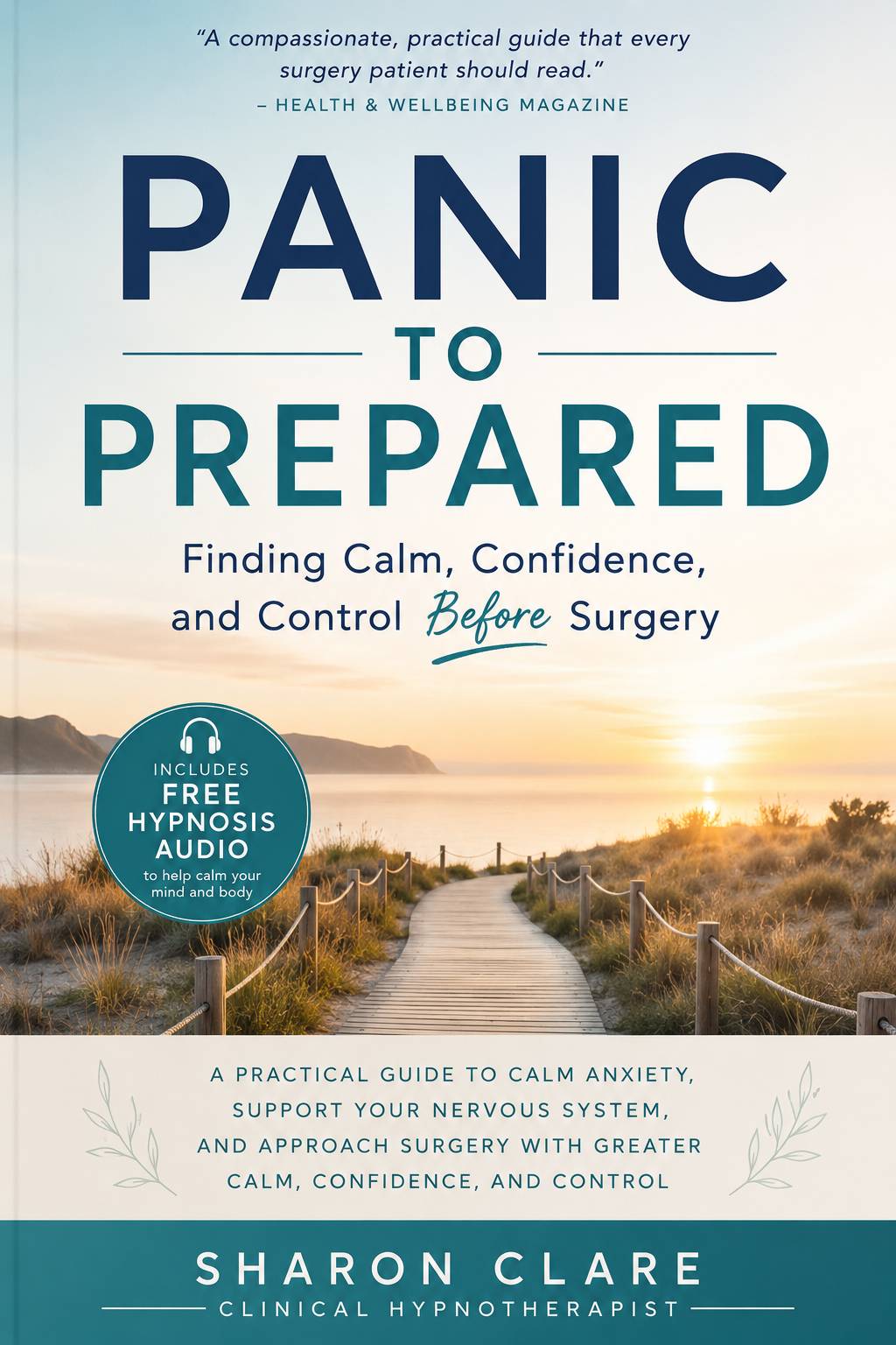 Panic to Prepared Fear of Surgery Book
