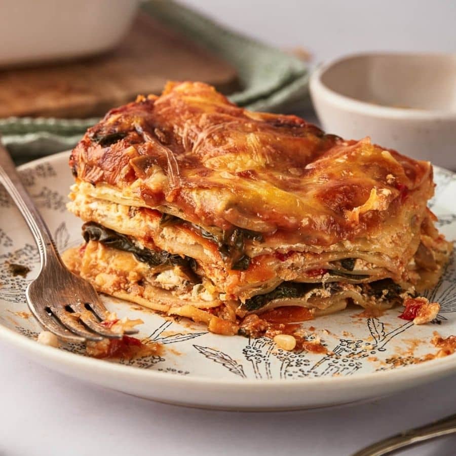 Spinach Ricotta Lasagna