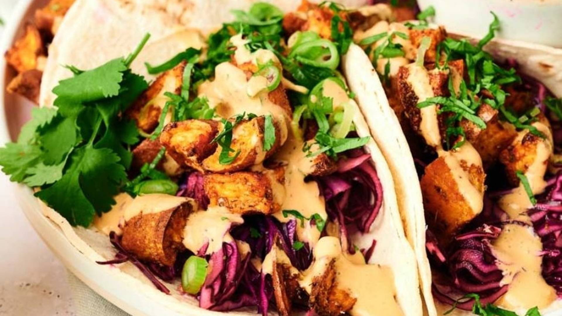 Crispy Sweet Potato Tacos