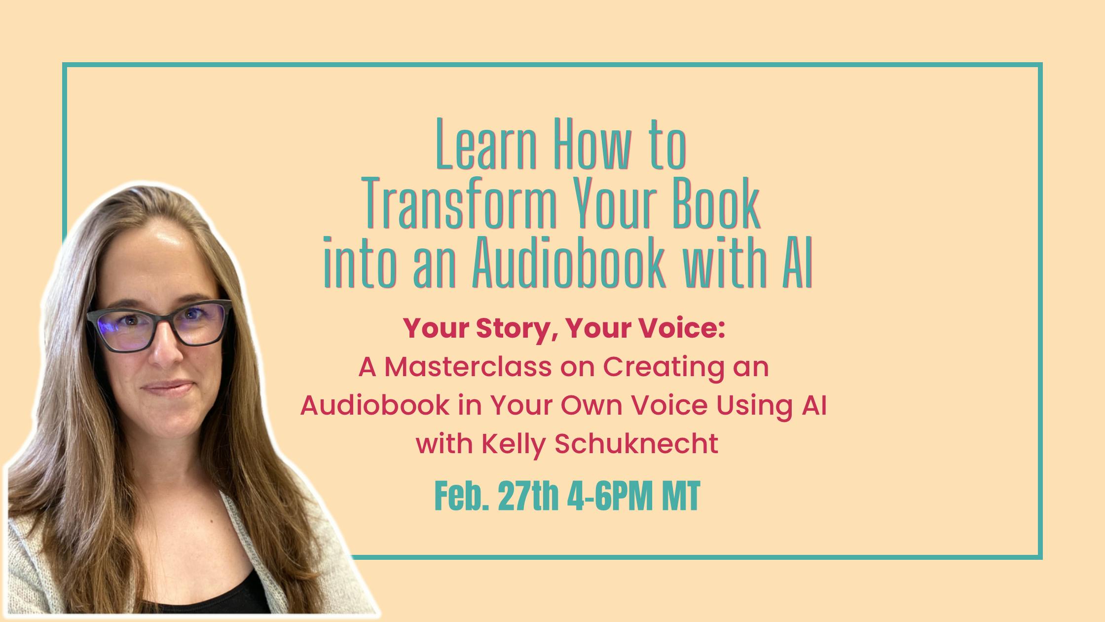 Transform your book into an audiobook with AI