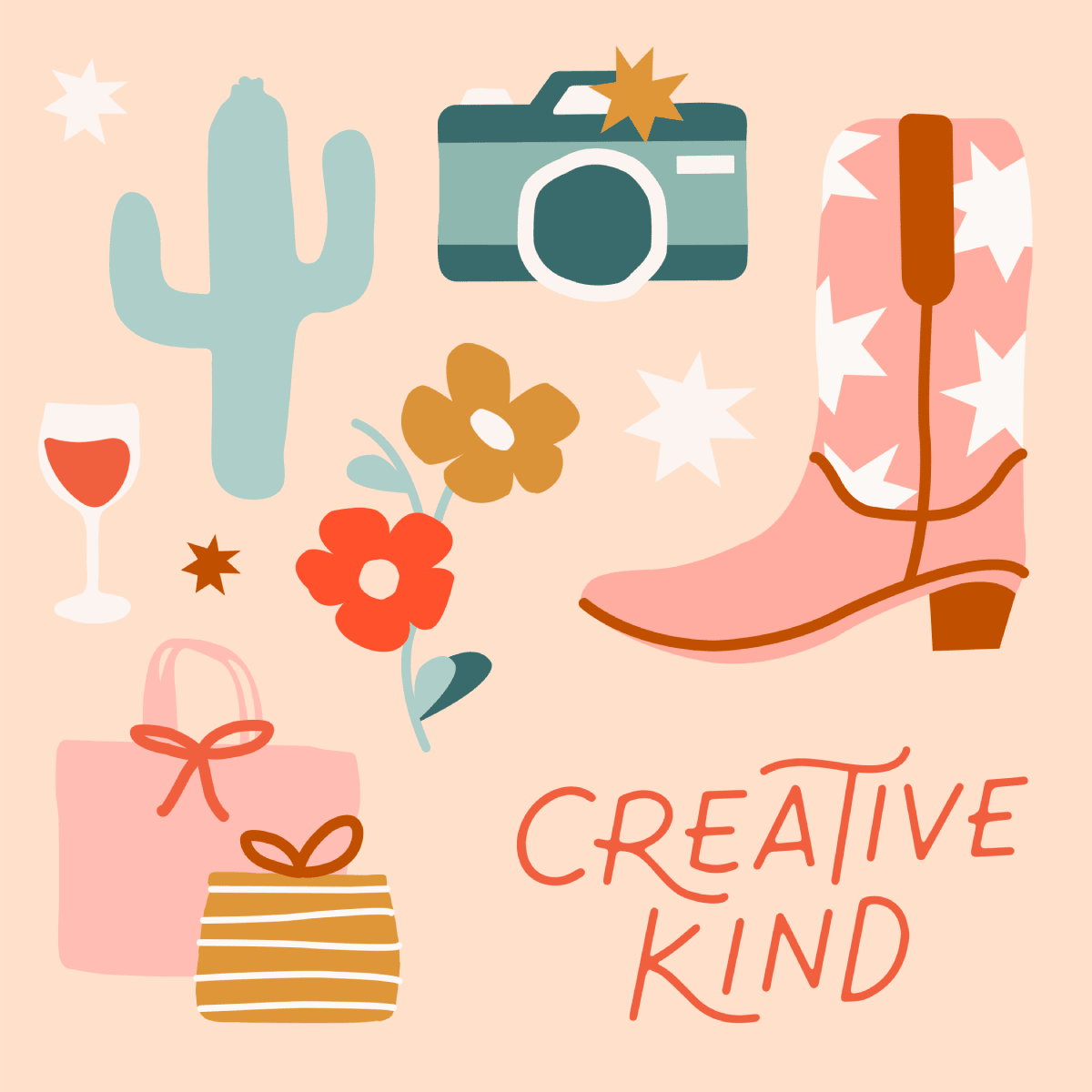 Brand design for Creative Kind