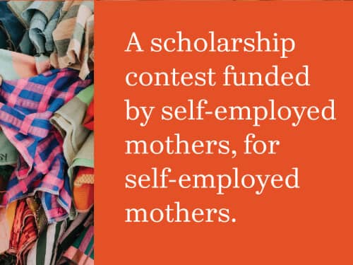 Mother / Founder scholarship for self-employed mothers