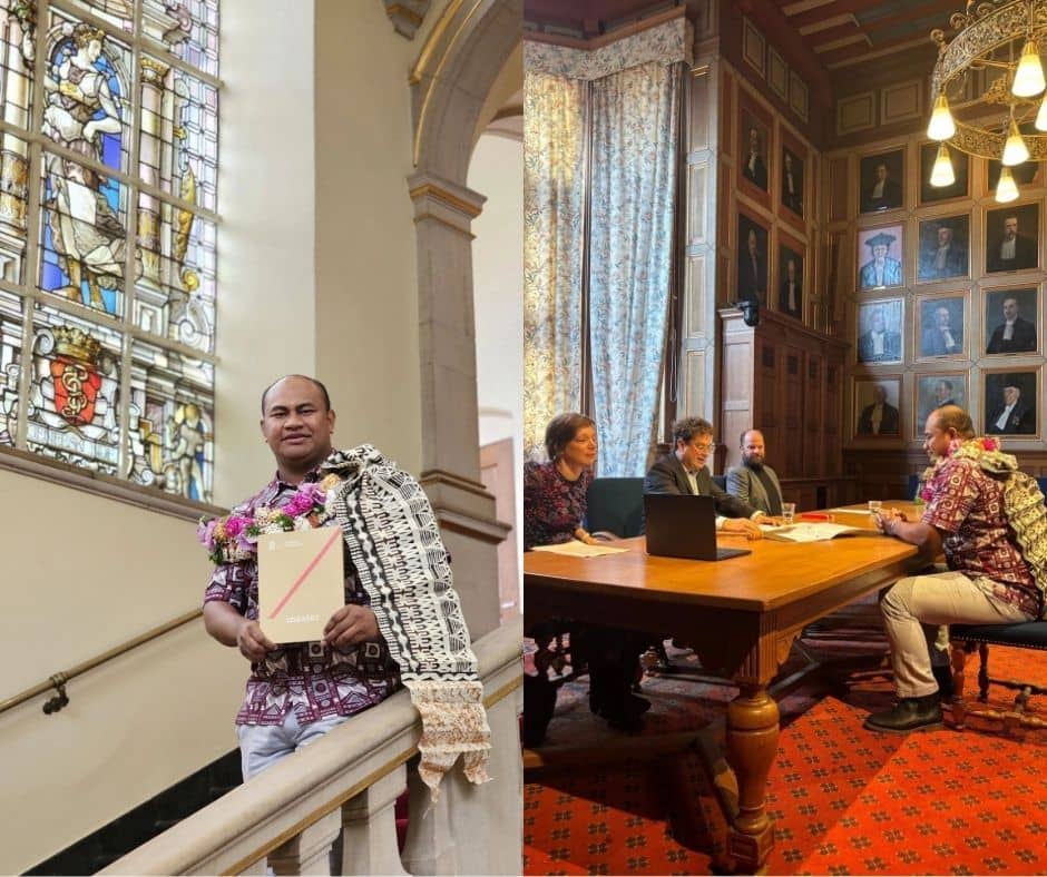 Gabriel Mara completes dual master's degrees through Erasmus Mundus program spanning four European universities.