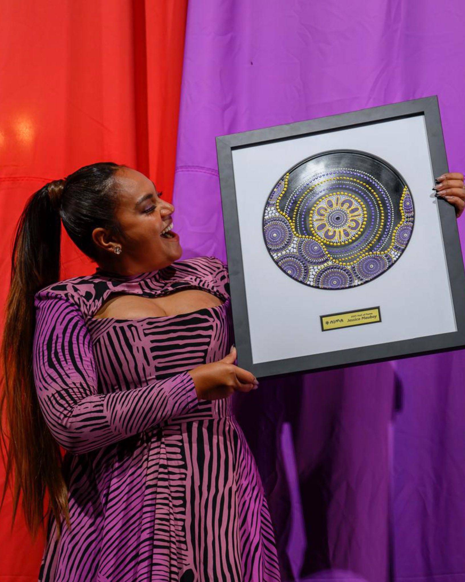 Australian singer and actress Jessica Mauboy has been inducted into the National Indigenous Music Awards Hall of Fame.