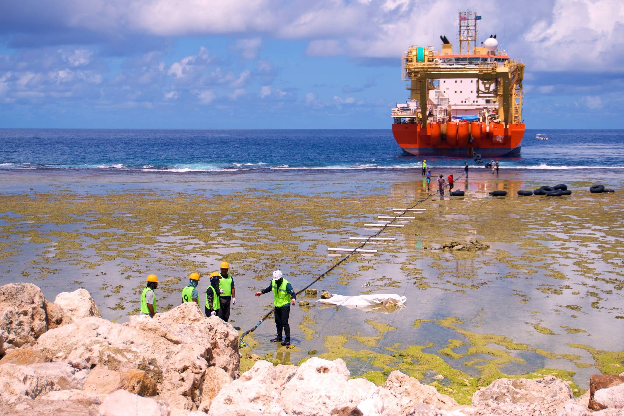 The AUD 135 million submarine cable project will connect over 100,000 people across Nauru, Kiribati, and the Federated States of Micronesia to faster and more reliable internet.