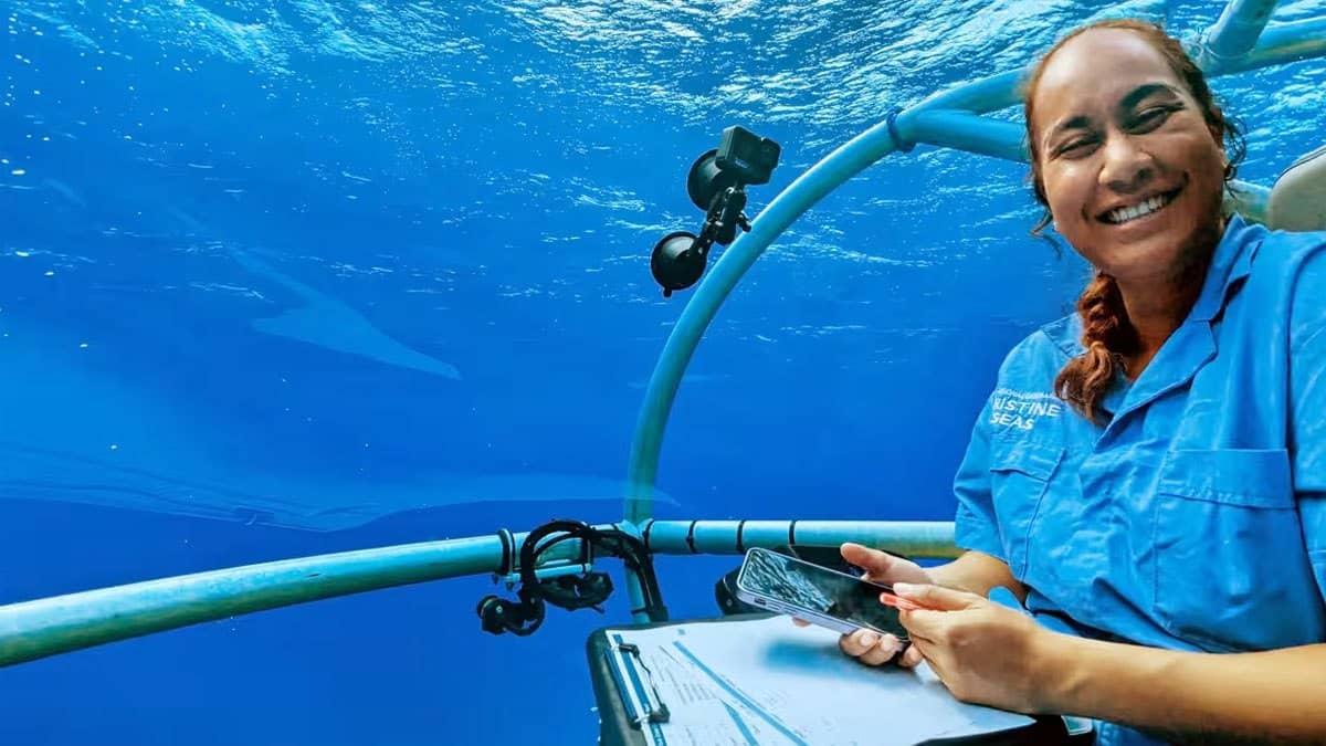 PhD researcher Charlene Erasito brings a Pacific Islander perspective to global ocean science as an ECOS insider at the One Ocean Science Congress.