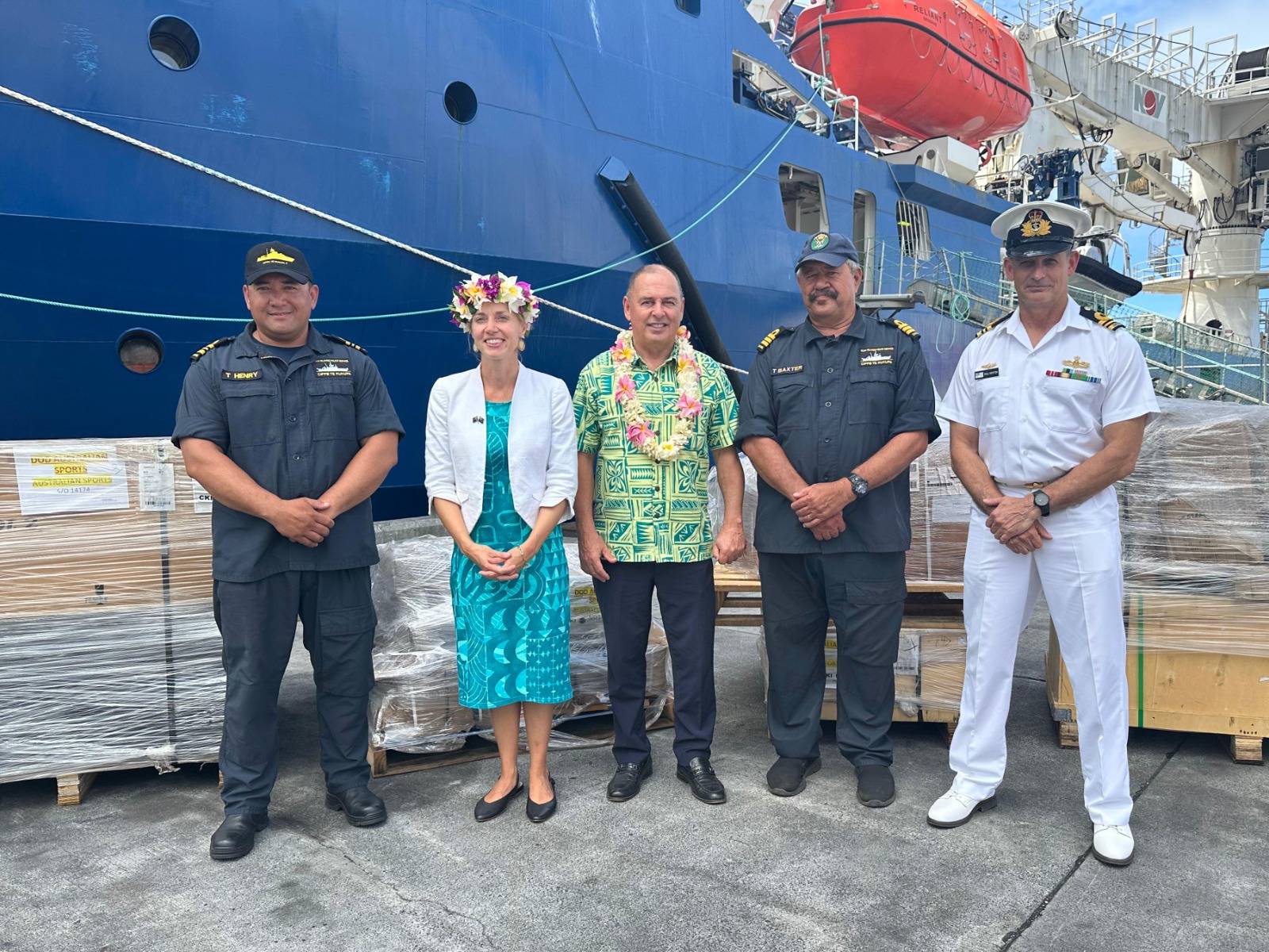 ADV Reliant handover supports enhanced Pacific Maritime Security Program agreement signed in October.