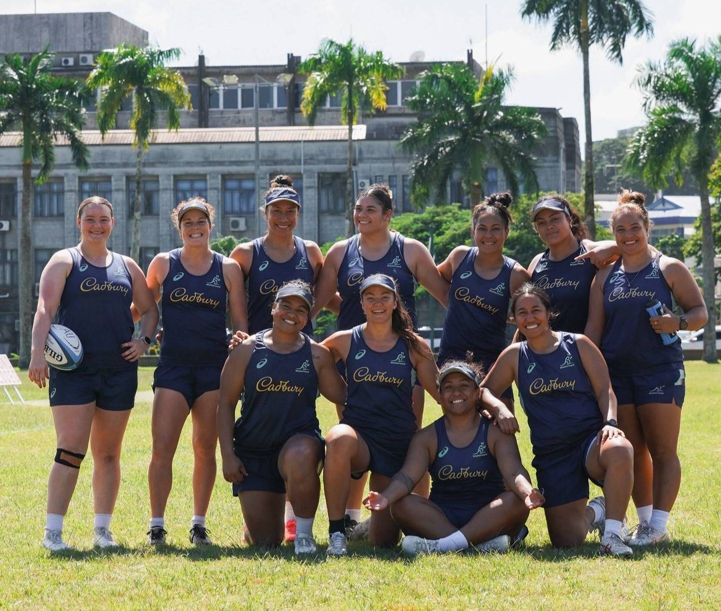 Wallaroos Arrive in Fiji for Historic Test Match Against Fijiana