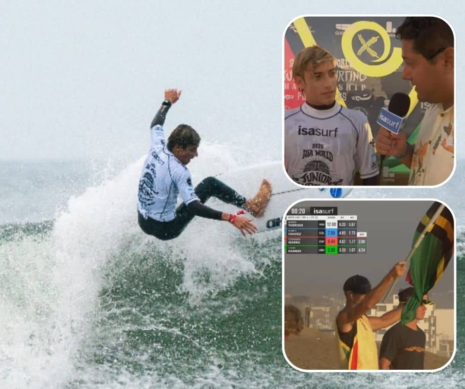 Sixteen-year-old defeats competitors from Spain and Colombia at World Junior Championships in Peru.