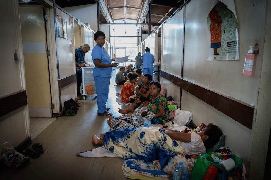 Overcrowded and under-resourced, Port Moresby’s main maternity ward sees mothers and newborns forced to lie on hospital floors—exposing a national emergency in Papua New Guinea’s healthcare system.