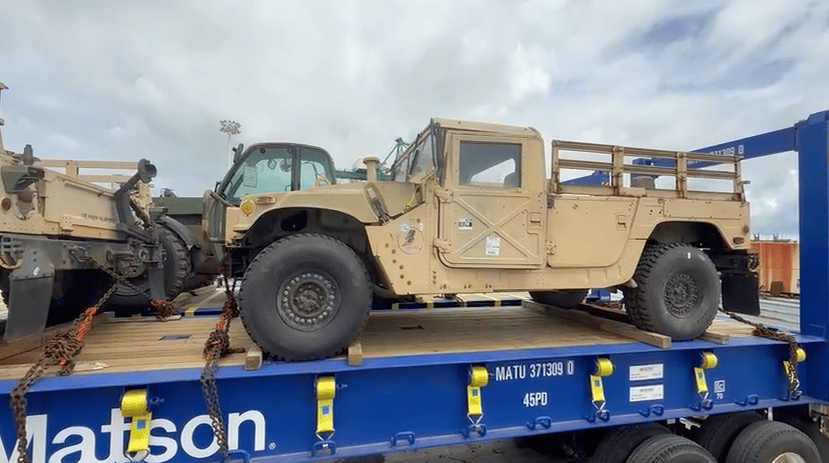Yellow crazy ants, spiders, and snails found on Seabee vehicles after years of use in Northern Marianas.