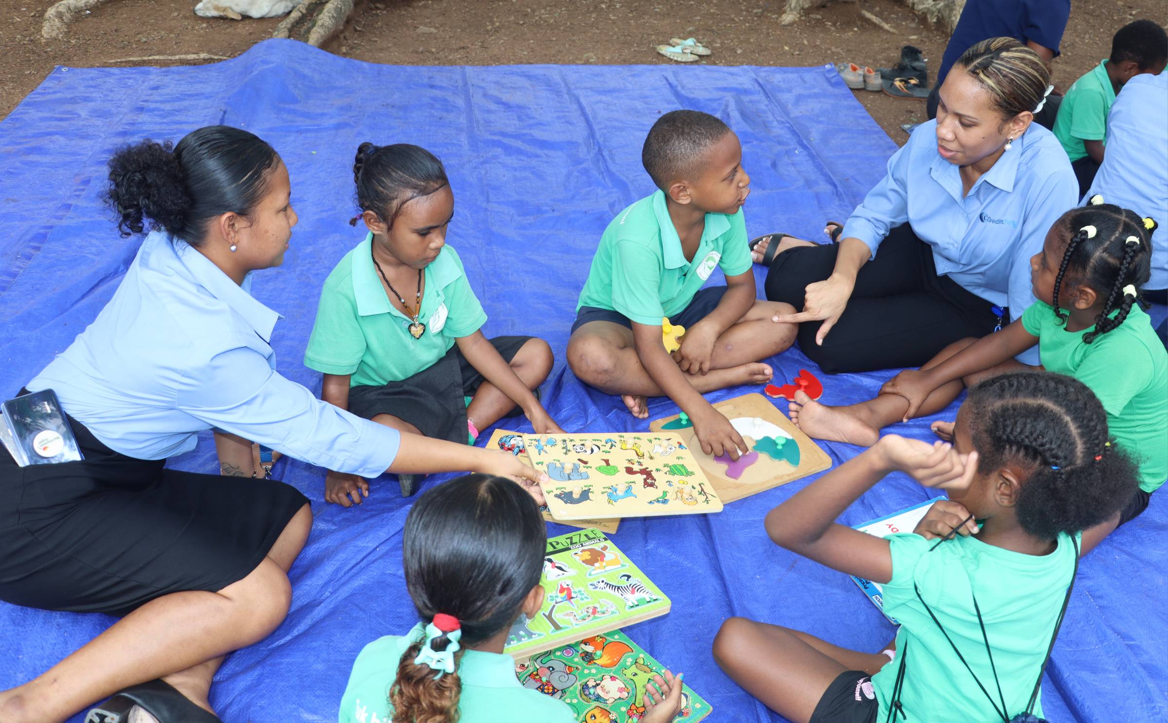 Credit Bank's financial support helps Buk bilong Pikinini deliver literacy and early childhood education programs, reaching thousands of children across Papua New Guinea.