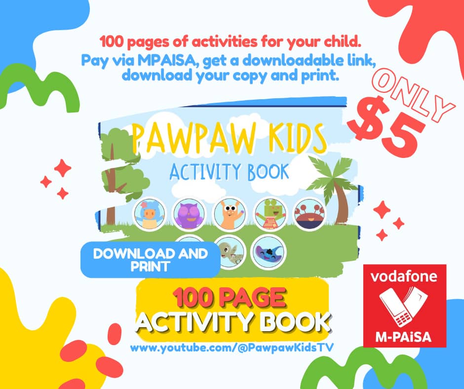 Pawpaw Kids Activity Book