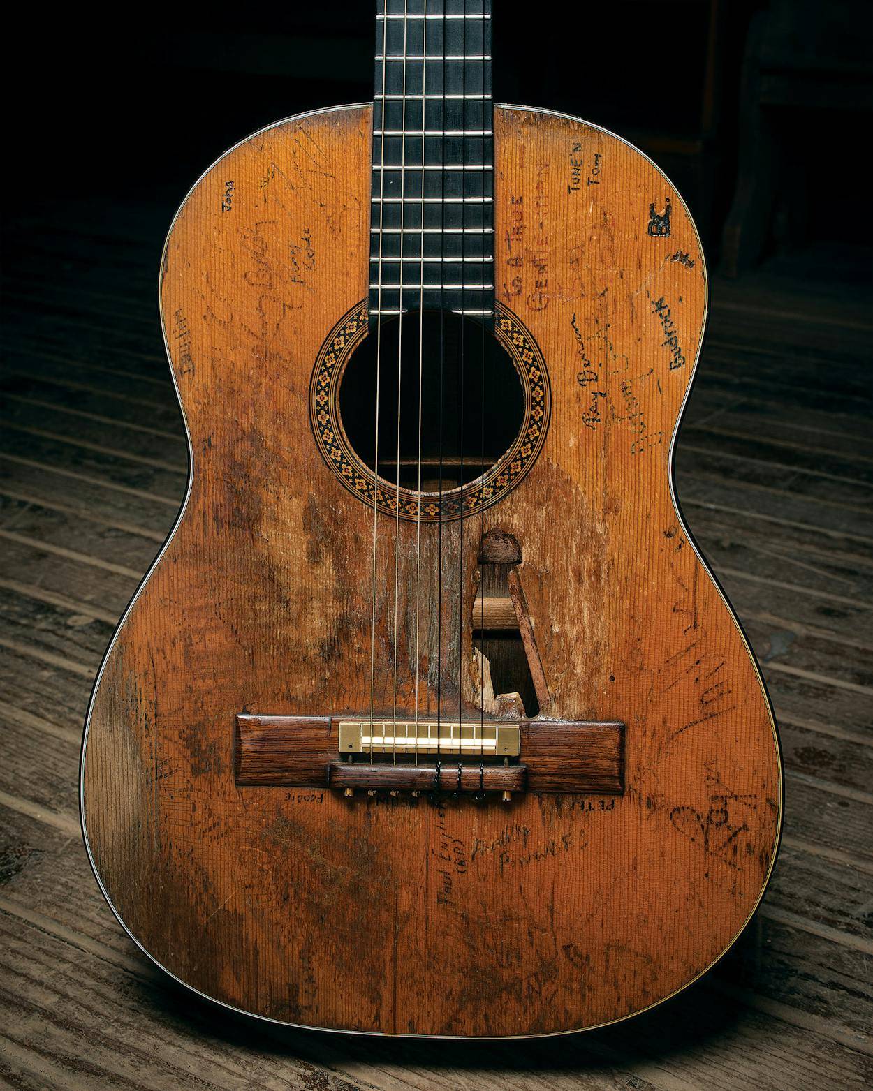 Willie Nelson’s Guitar Named “Trigger”