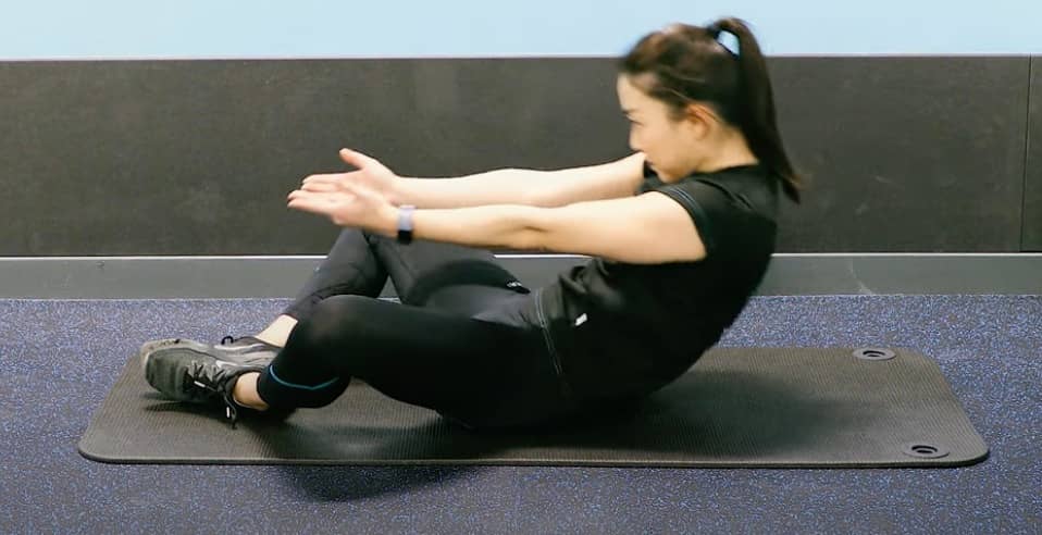 Butterfly sit-ups for sore back Walter Adamson Newsletter @bodyagebuster