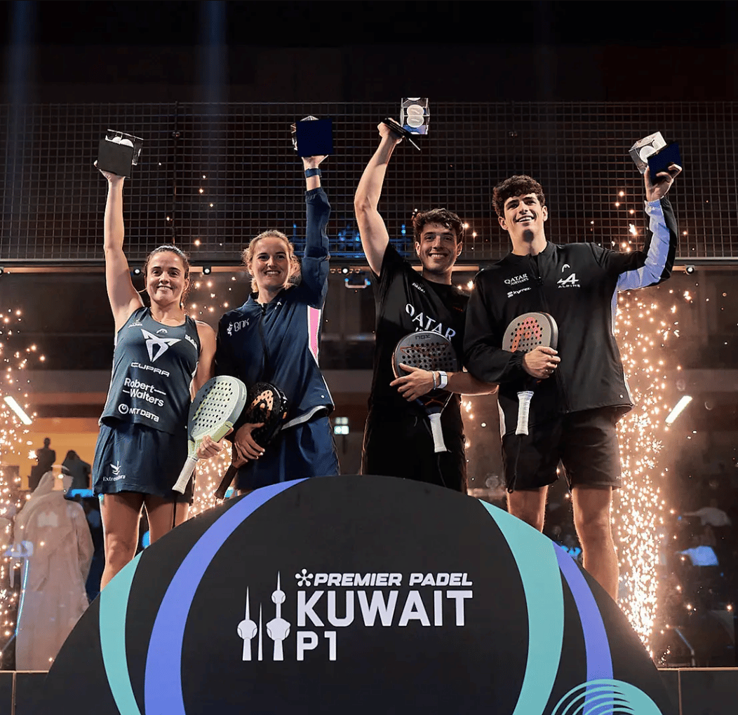 Foto de los campeones de Kuwait