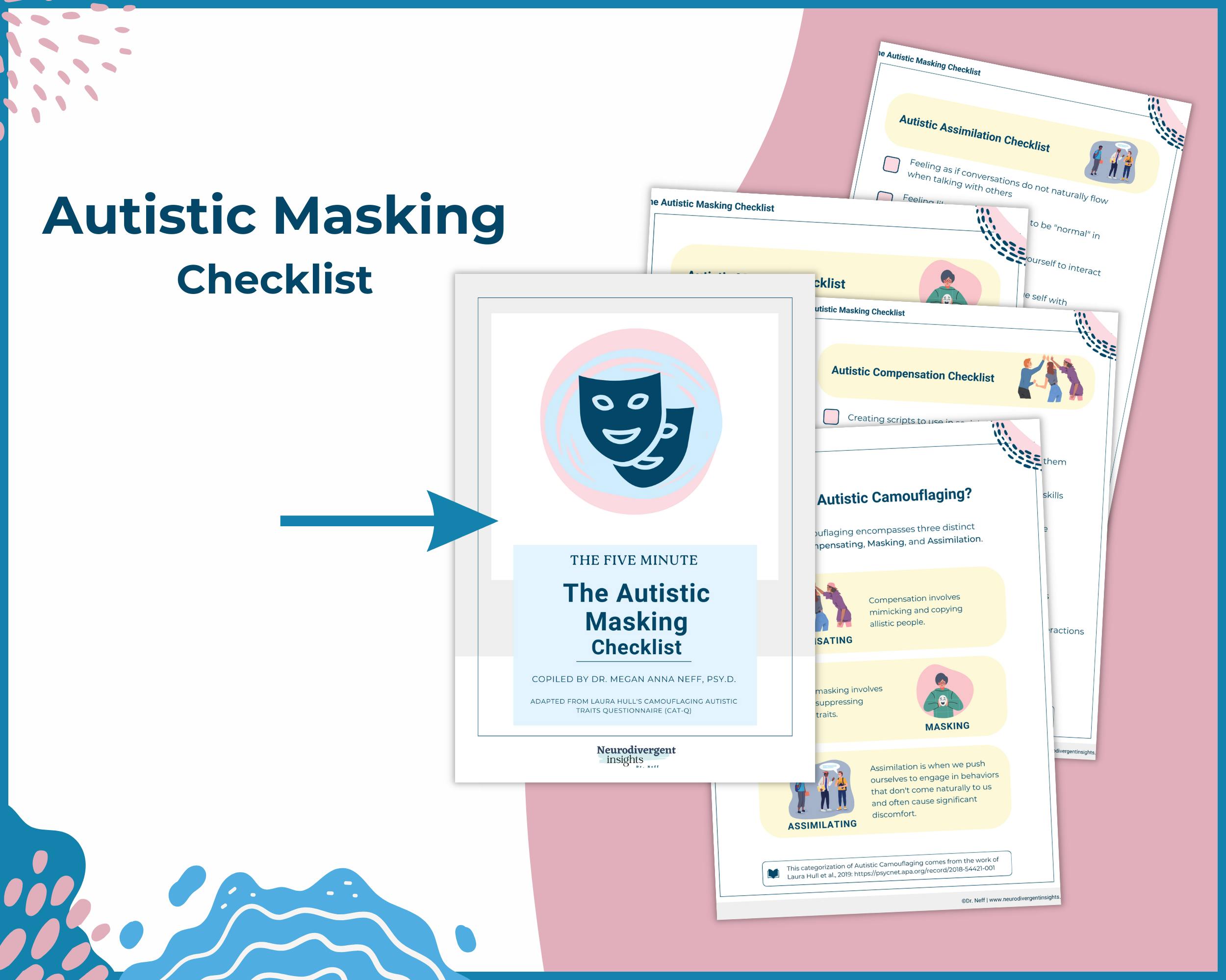 Image of Autistic Masking Checklist