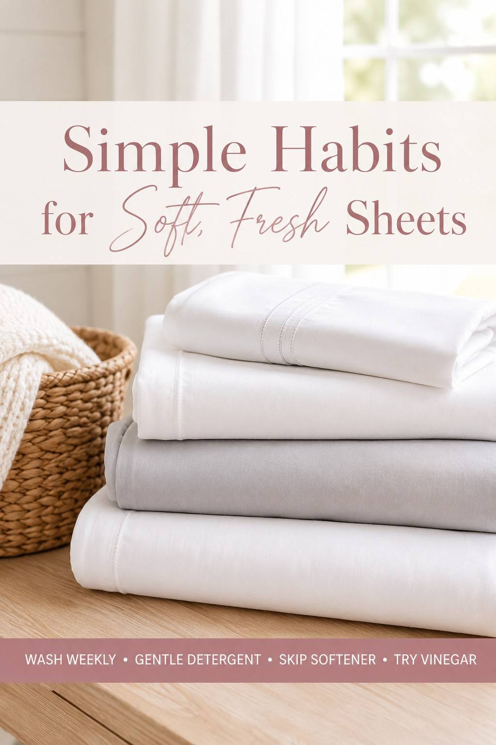 how to wash sheets
