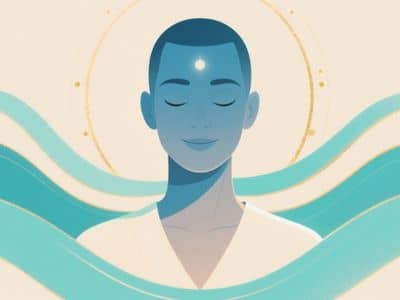 Visualisatie van zintuiglijke prikkels die samenkomen in focus en rust – symbool voor neurodiversiteit en hypnose.