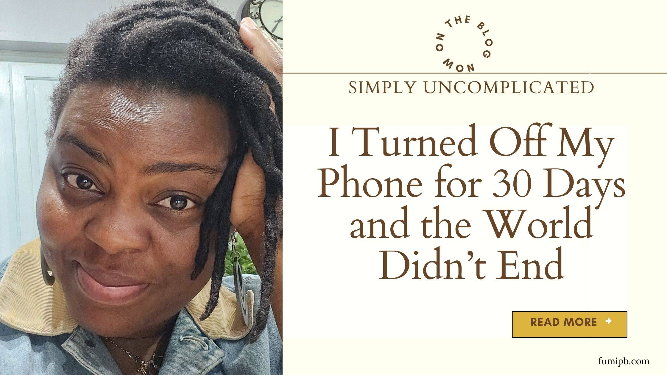 Woman looking straight into the camera