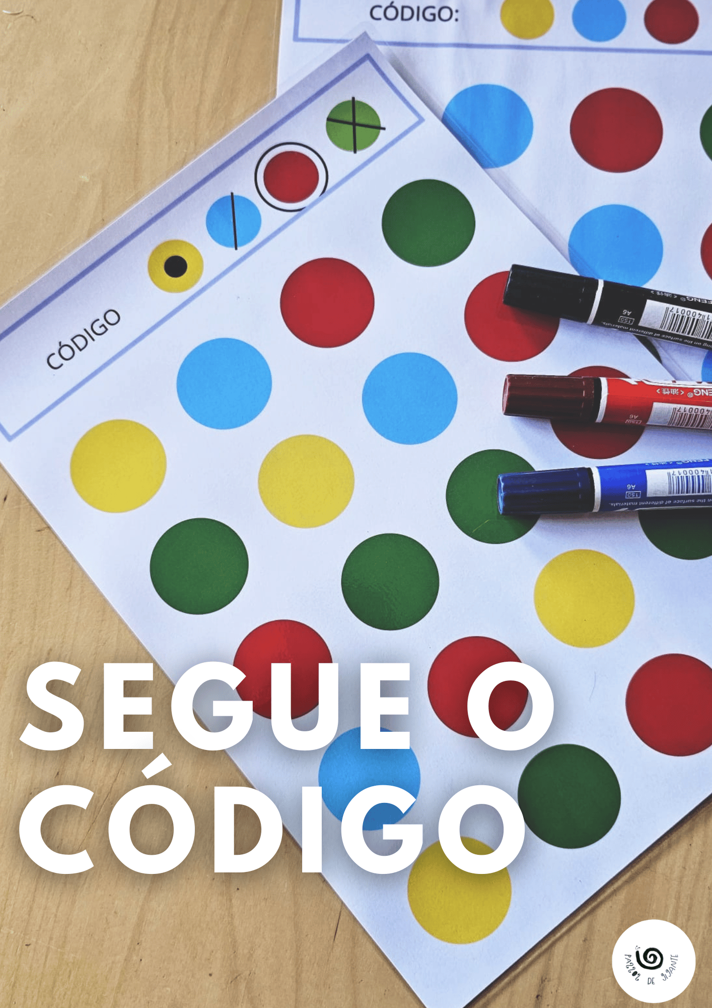 Segue o código
