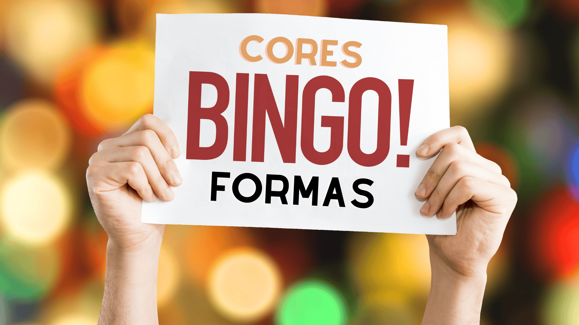Bingo! Cores e Formas