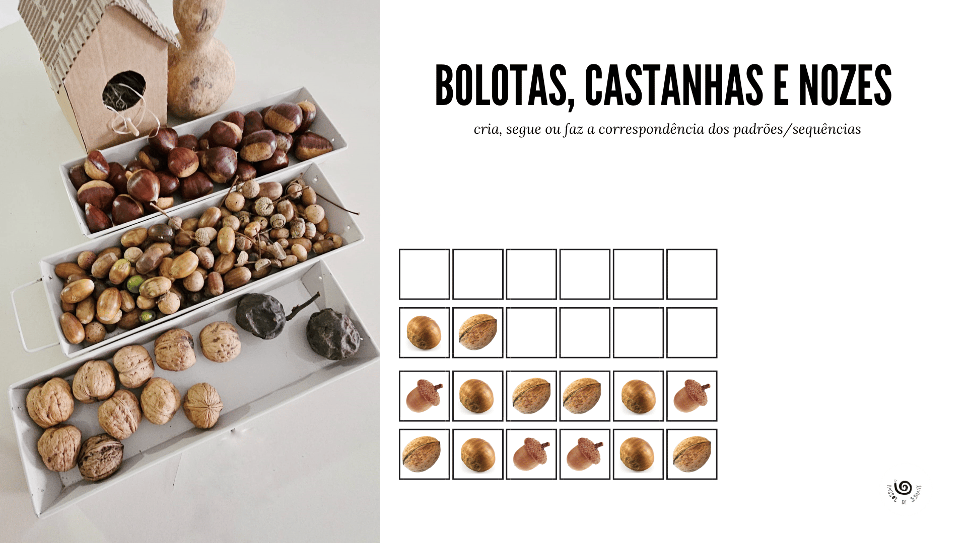 Bolotas, Castanhas e Nozes