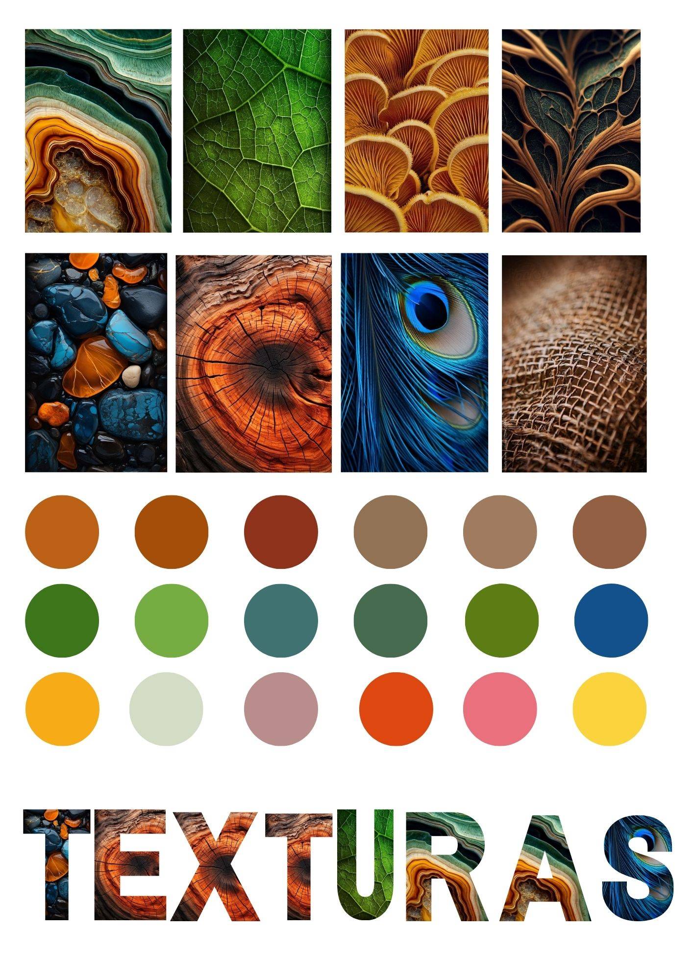 Texturas na Natureza