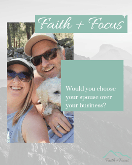 Would you choose your spouse over your business?
