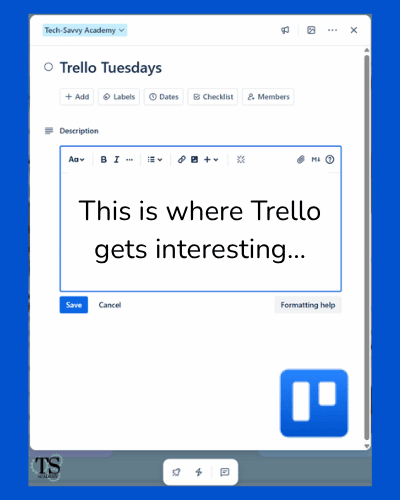 This is where Trello gets interesting…