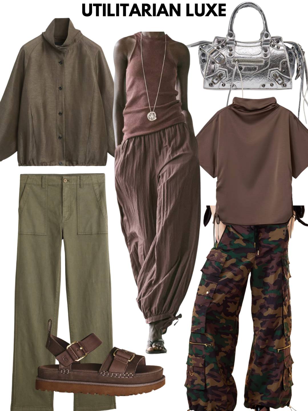 Spring style trends 2026: Utilitarian Luxe