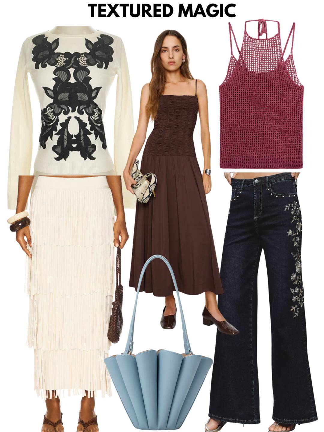 Spring style trends 2026: Textured Magic