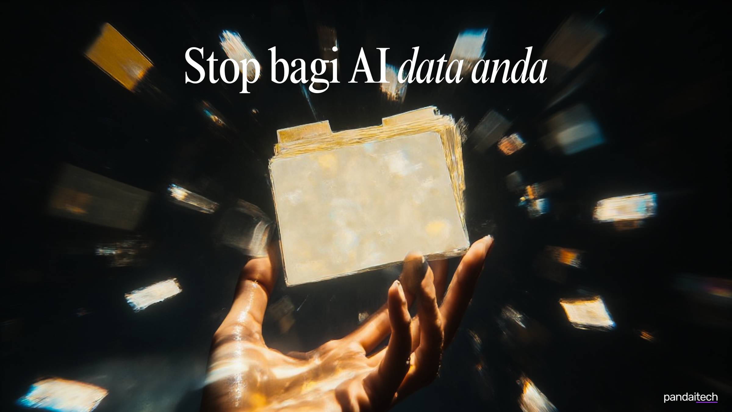 Stop bagi AI data anda - Part 1