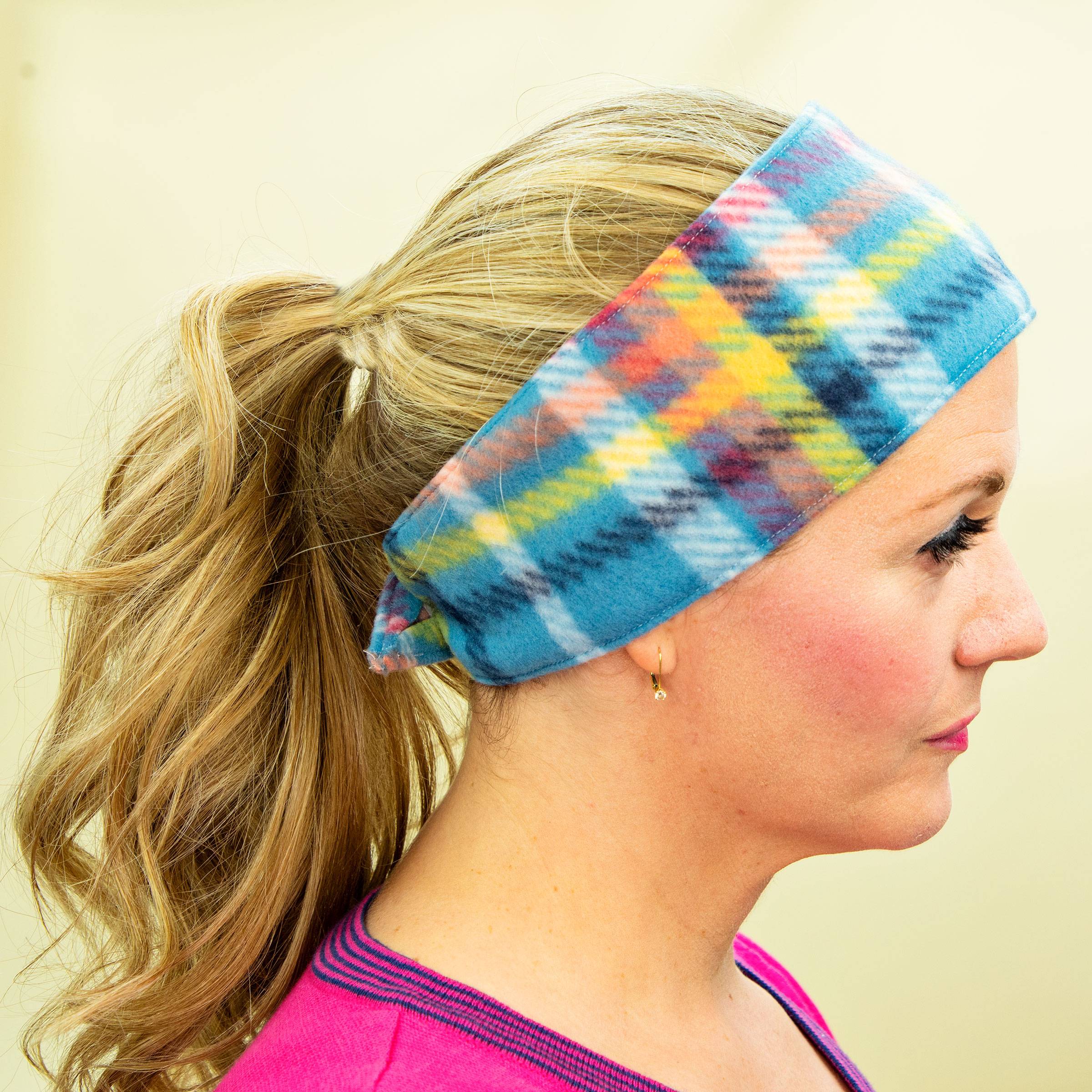 Fleece Ear Warmer Headband Sewing Pattern