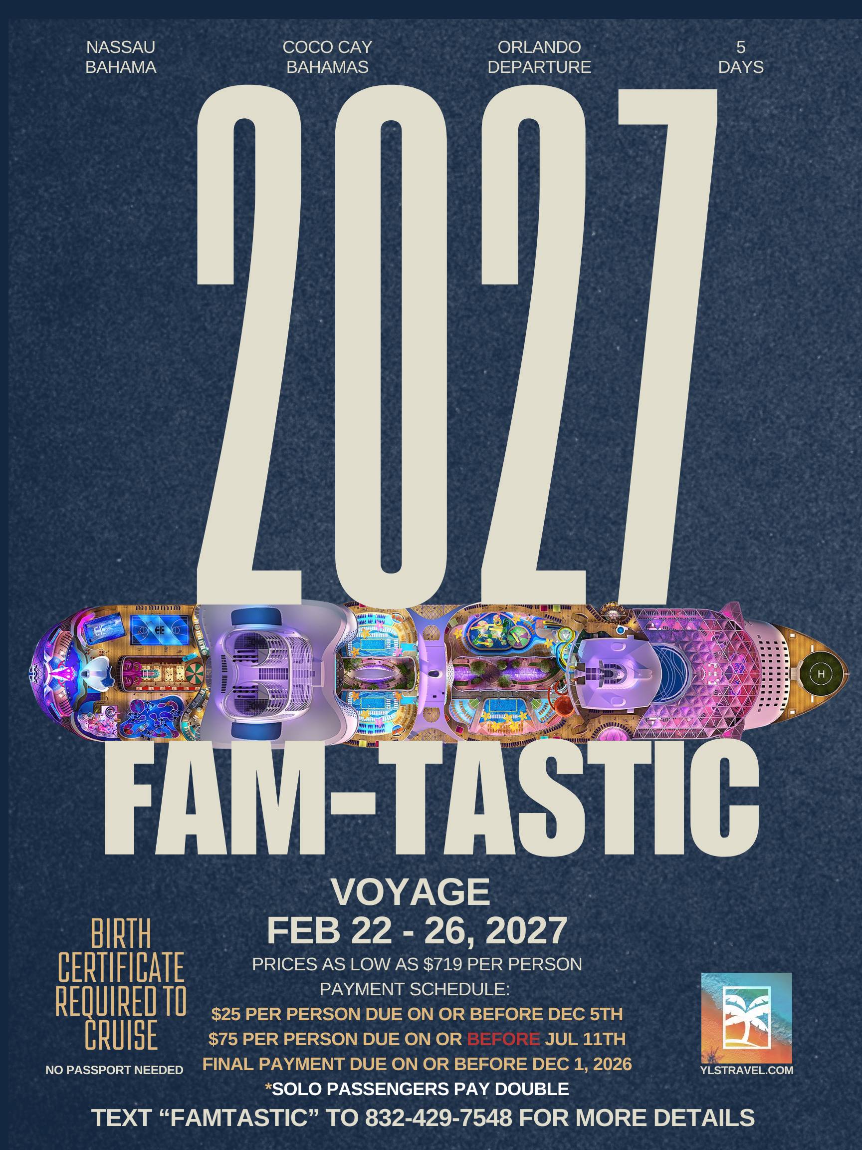 Bahamas 2027 Sailing