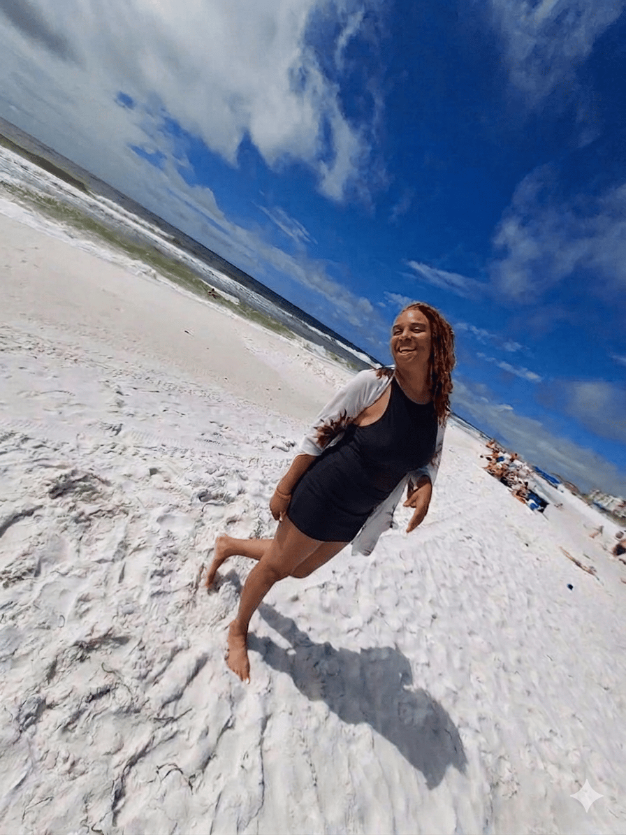 Founder, JaQuay: Pictured Destin Beach, Florida