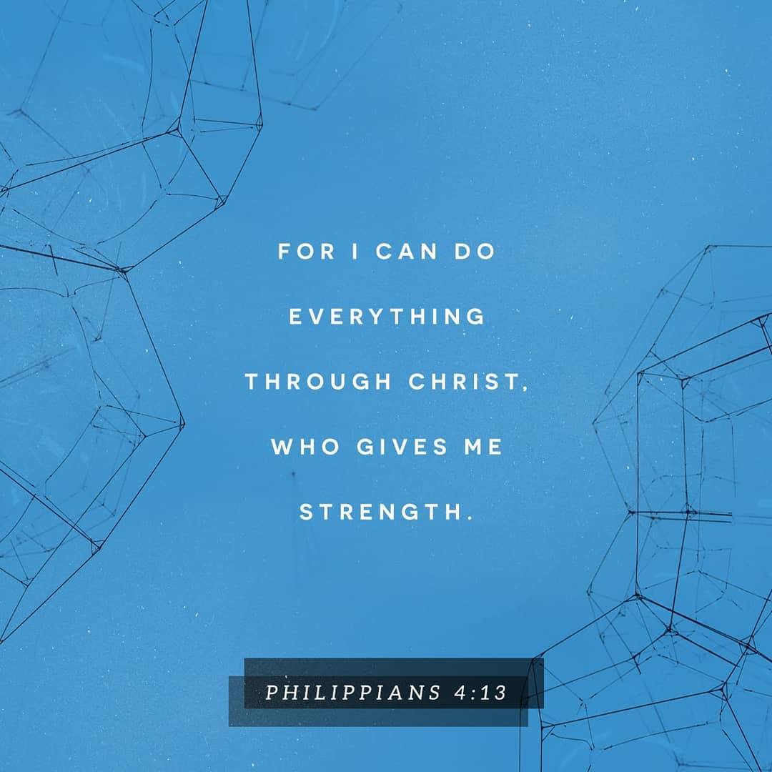 Today, let’s trade perfectionism for grace. If you’ve done your best, you have to let God handle the rest. You have to trust that the results that come from that are His will manifested. 

Even Jesus gives us GRACE. We live under grace, and He saved us by grace. Because of His grace and salvation, you can now go through Jesus to come to the Father. Being able to go THROUGH Christ is such a blessing. 

Due to God’s grace, it’s no longer about you or me being perfect; we can now go through Christ who IS perfect. Everything you do every day can go through Christ. Through Jesus’ ultimate grace, we who are imperfect can go through Him, The Perfect One. The results will be what they need to be for that moment and that time! 

Let’s examine Philippians 4:13 for a new perspective on being able to do all things through Christ:

I can means I am empowered to

Do means Perform the necessary action

All things means The spiritual and practical work

Through means Come in one side and go out the other

Christ means The Anointed One (The One Who I go THROUGH)

We come into the spiritual by dwelling in His presence. When we keep Christ at the center of our lives, it truly is the best way to show up daily!