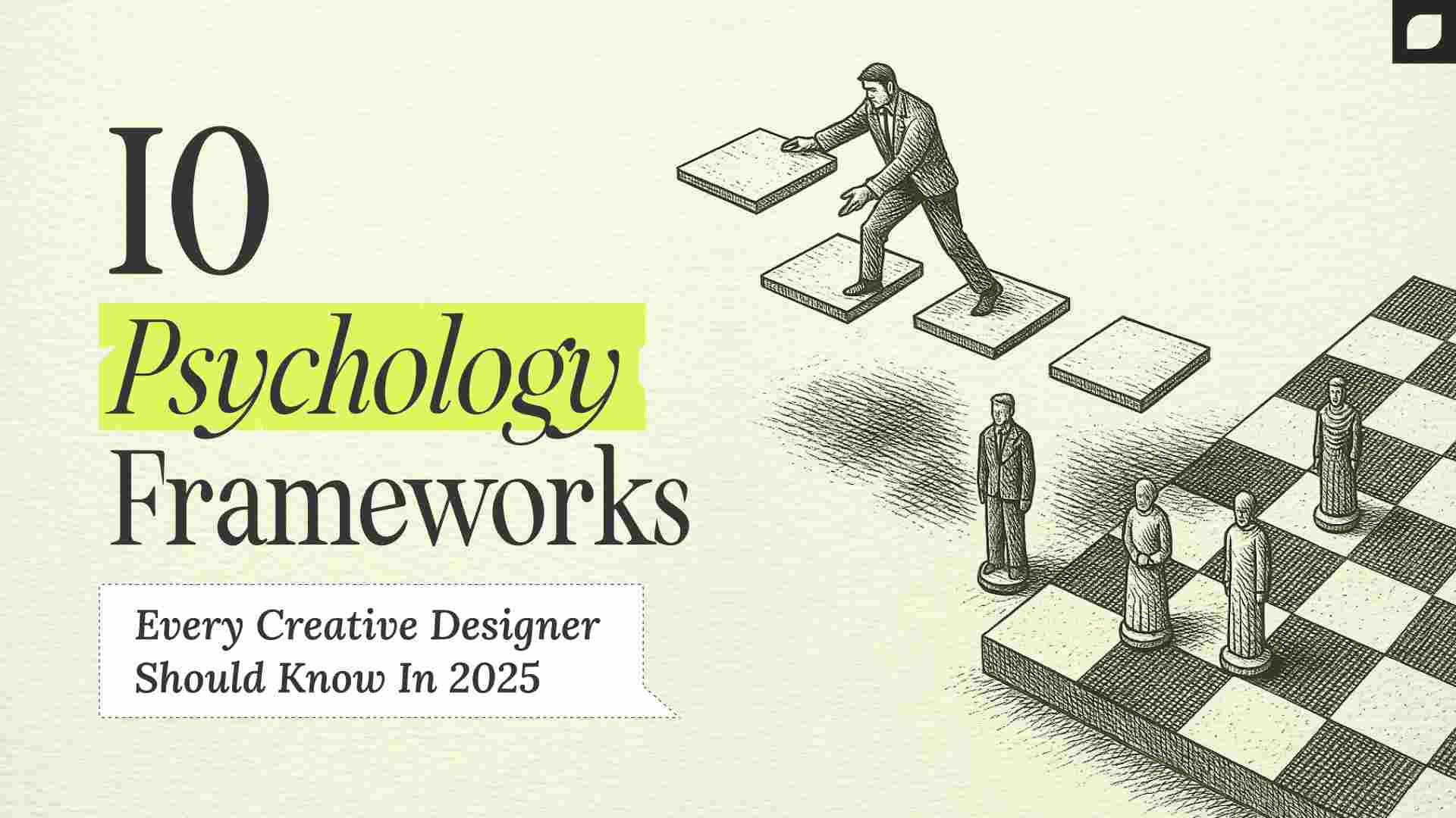 psychology frameworks for creative designers